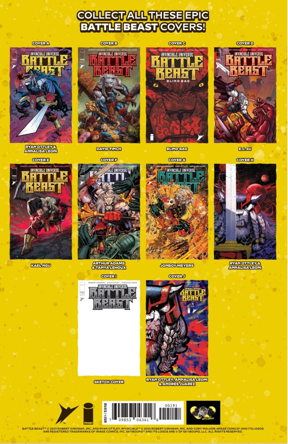 Battle Beast 1 ATComic Exclusive