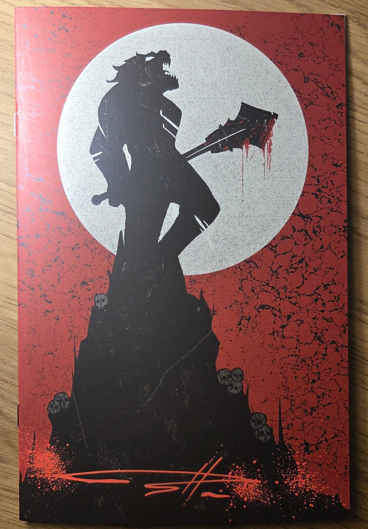 Battle Beast 2 Signed Matt Wilson (Splash Signature)