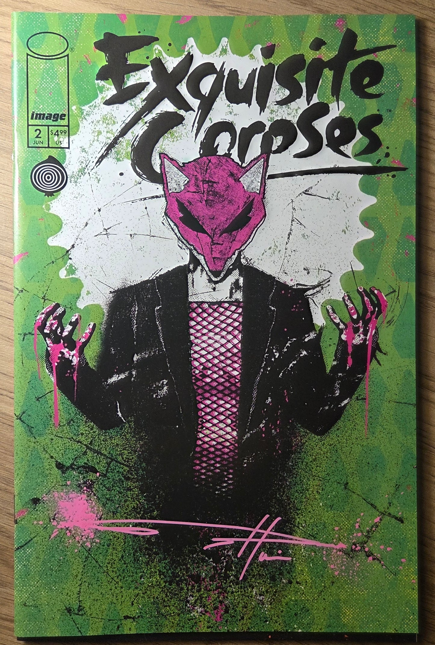 Exquisite Corpses Trade Dress Signed (Splash Signature)