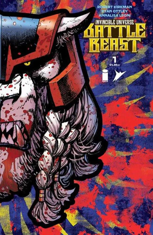 Battle Beast 1  Mask Die-Cut Foil